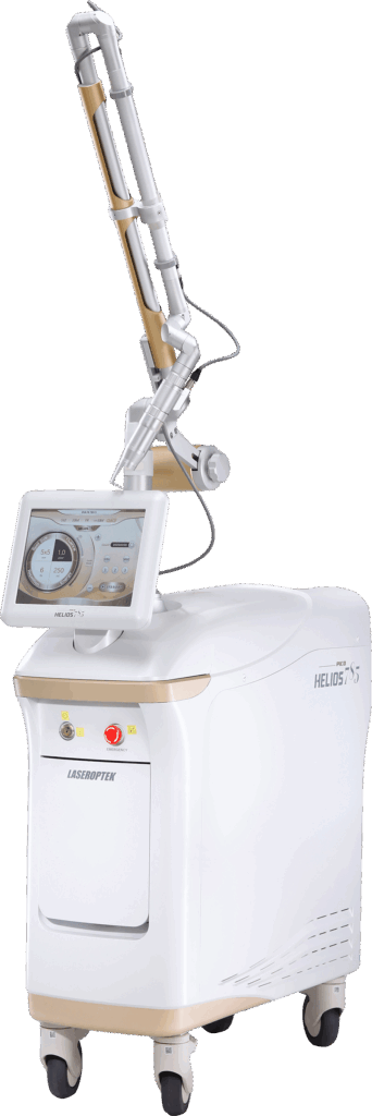 helios 785 laseroptek tattoo entfernung blau grün