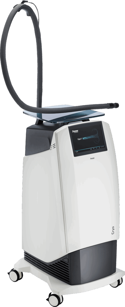 zimmer cryo kühlgerät laser behandlung tattoo